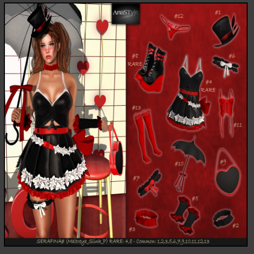 AnaSTyle - Serafina (Maitreya) - #5 Gloves COMMON