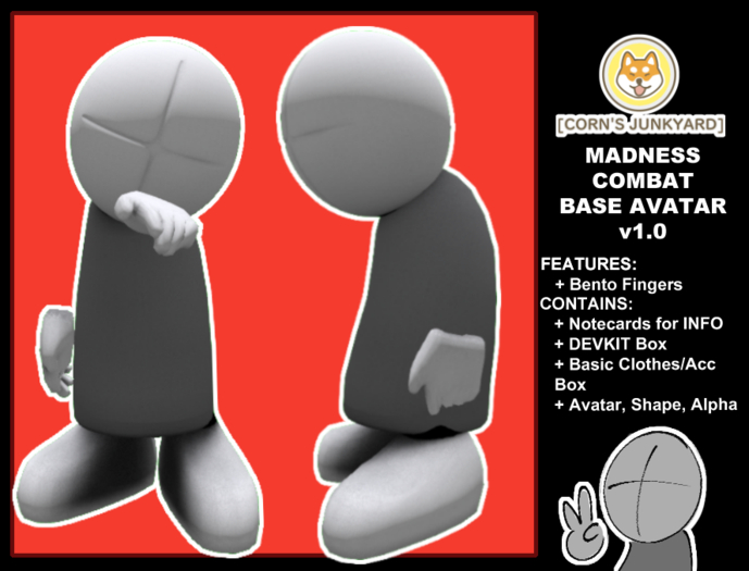 [CORN'S JUNKYARD] MADNESS COMBAT BASE AVATAR v1.1