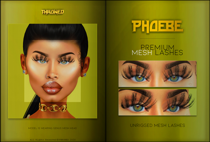 [THRONED] Phoebe Premium Mesh Lashes