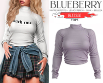 Blueberry - Blessed - Tops - {Extra 10}