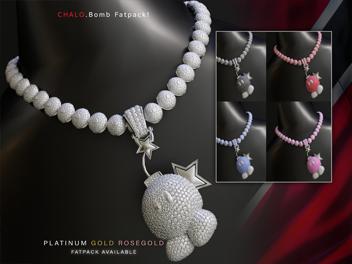 Chalo Bomb Plat/Y-Gold Mod.NoMod FatPack!!
