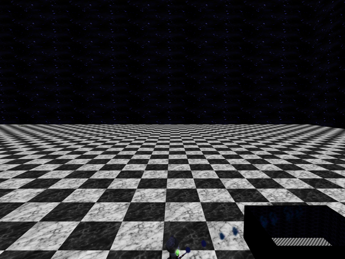 Alexa 3d   night sky and marble checks sky box boxed