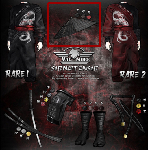 8. [Val'More] Shinotenshi - Hat (Brown) all sizes