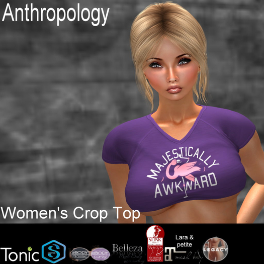 Majestically Awkward Women's Crop Top (WCT)