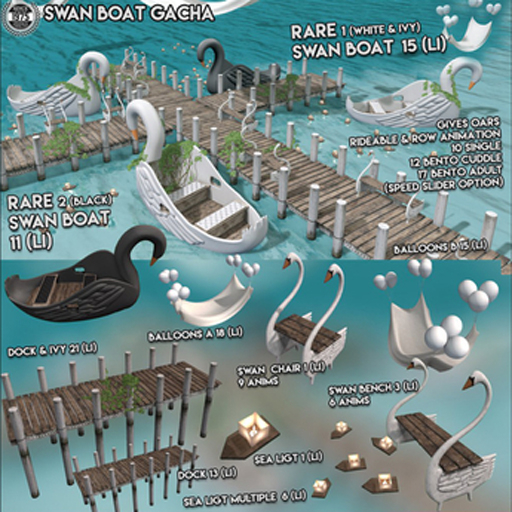 [Since1975]-Swan Boat / Black RARE