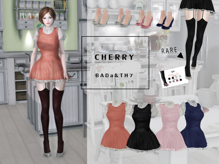 ^BADa^cherry sheos WHITE