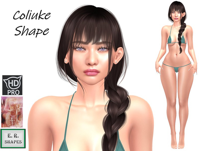 E. R. Shapes - Coliuke Shape <Catwa HD PRO Queen, Legacy>