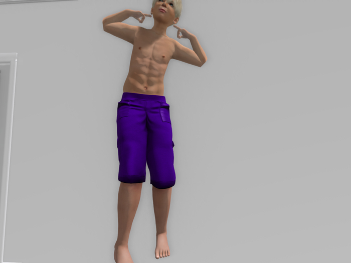 Short Pants - purple