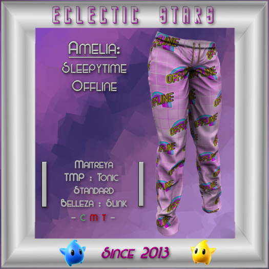 Eclectic Stars - Amelia - Sleepytime Offline