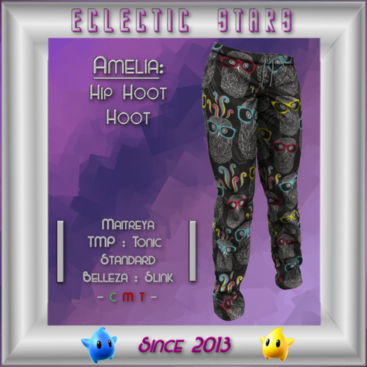 Eclectic Stars - Amelia - Hip Hoot Hoot