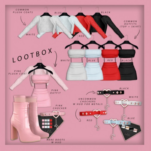 Look At Me. Jisoo : Plush coat - blue (maitreya) COMMON