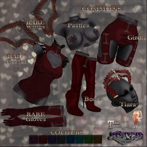 MORBID Amore Boots ML - Scarlet - COMMON 