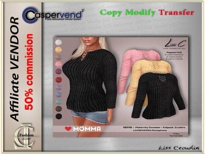 LC Affiliate Vendor [Maternity] - Refre sweater [3 Vendors]
