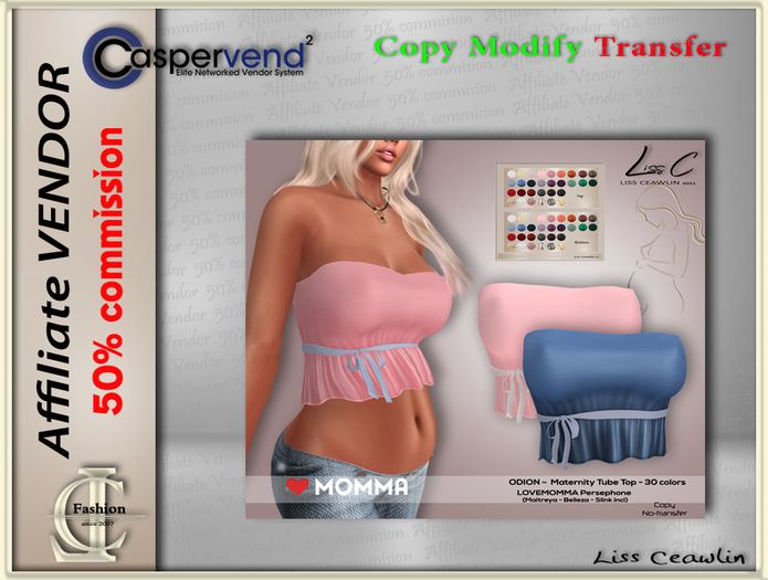 LC Affiliate Vendor [Maternity] - Odion Top [1 Vendor]