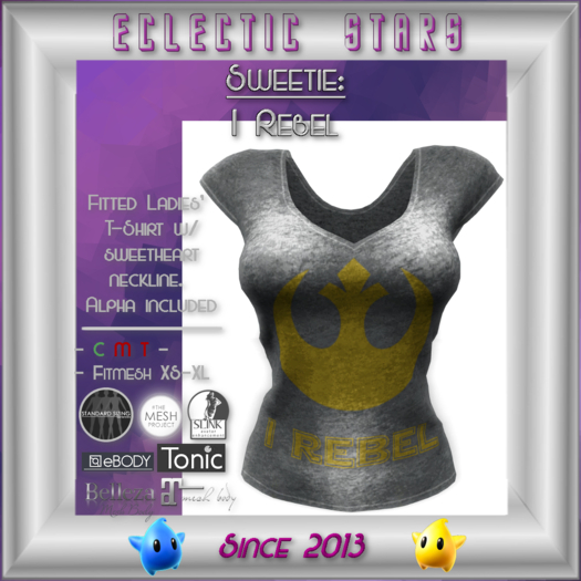 Eclectic Stars - Sweetie - I Rebel