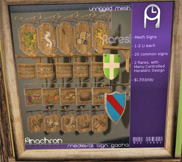 Anachron - Medieval Sign Gacha - Axe