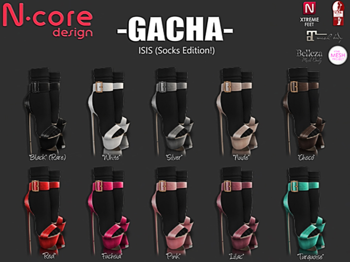 N-core Gacha! ISIS (Black Socks) "Silver"