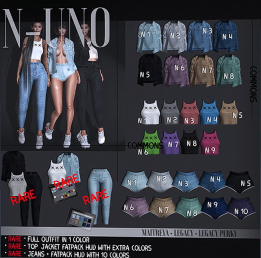 N-Uno - Dafna Top // N 3 // Maitreya