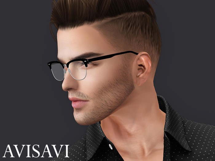 Avisavi JFK Horn Rim Glasses Boxed