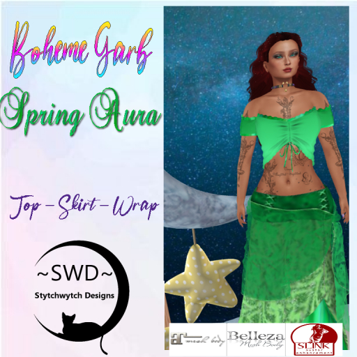 ~SWD~ Boheme Garb *-Spring Aura {rez}