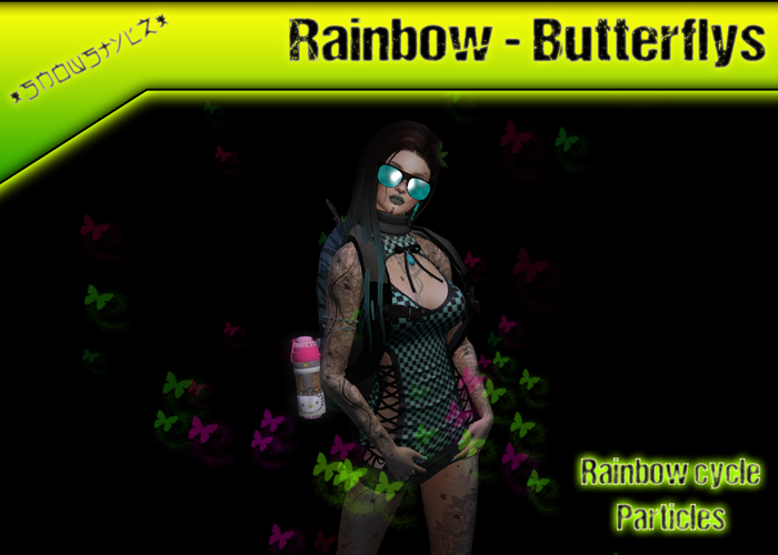*SnoWStylZ* Rainbow color cycle Butterfly Particle-effect