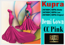 [R39] Kupra Demi Gown CCPINK