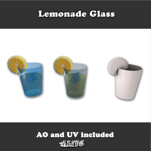 Alive FULLPERM Lemonade Glass