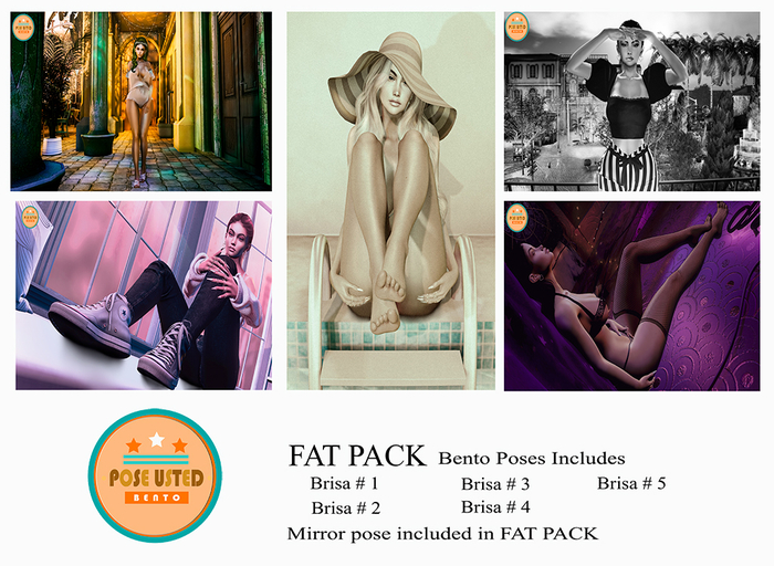 POSE USTED BRISA BENTO POSE  FAT PACK