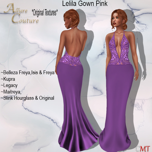 Lelila Gown Pink (Add)