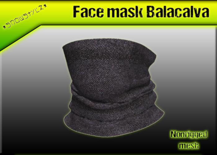*SnoWStylZ* Face mask balacalva Full Perm