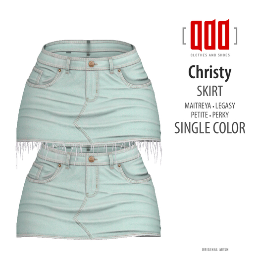 [ADD] Christy Skirt - Jeans01