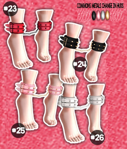 Mug - Deviant Doll Anklecuffs FATPACK (4PIECES)