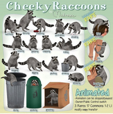 Mutresse-Cheeky Raccoons-Peeking
