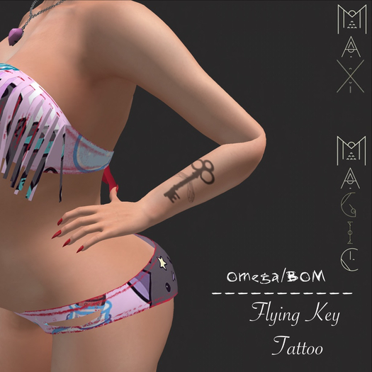 ::MM:: Flying Key tattoo - Omega/BOM