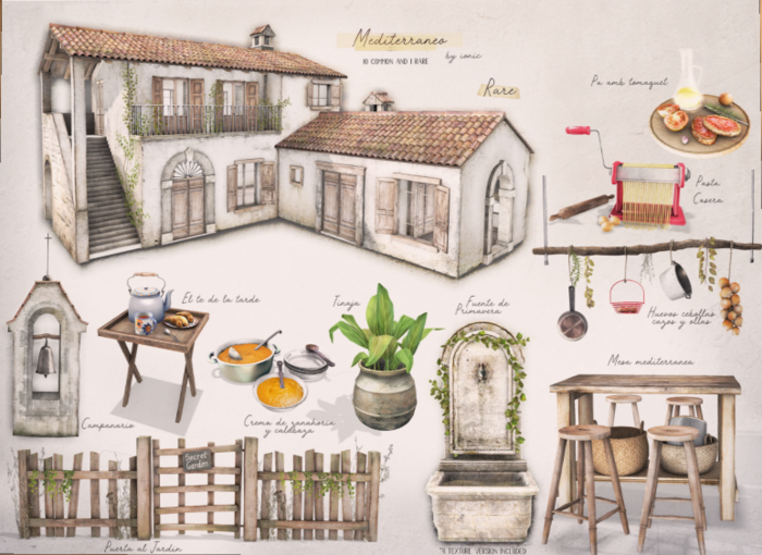 ionic : Puerta al jardin