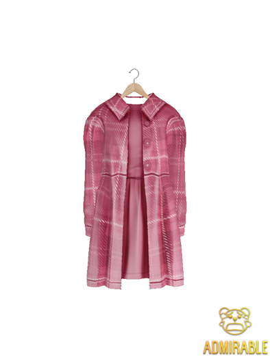 Admirable- Nora DressCoat (Pink)