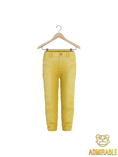 Admirable- Skinny Chinos (Yellow)