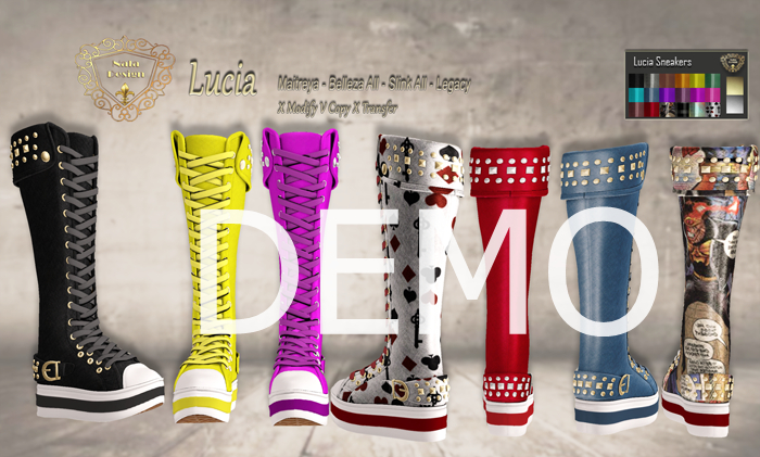 DEMO - Nala Design - Lucia Sneakers - Mesh  Bodies