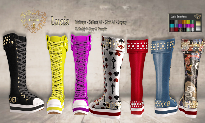 Nala Design - Lucia Sneakers - Mesh  Bodies