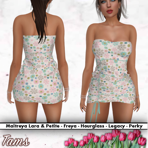 Front Ruched Dress - Rissa