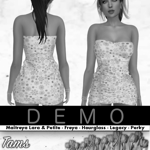 DEMO - Front Ruched Dress - Rissa
