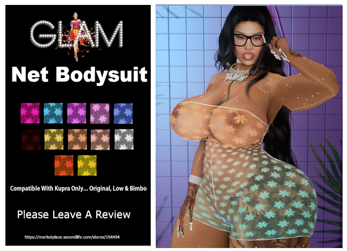 ***Net Bodysuit Kupra (Fatpack)***
