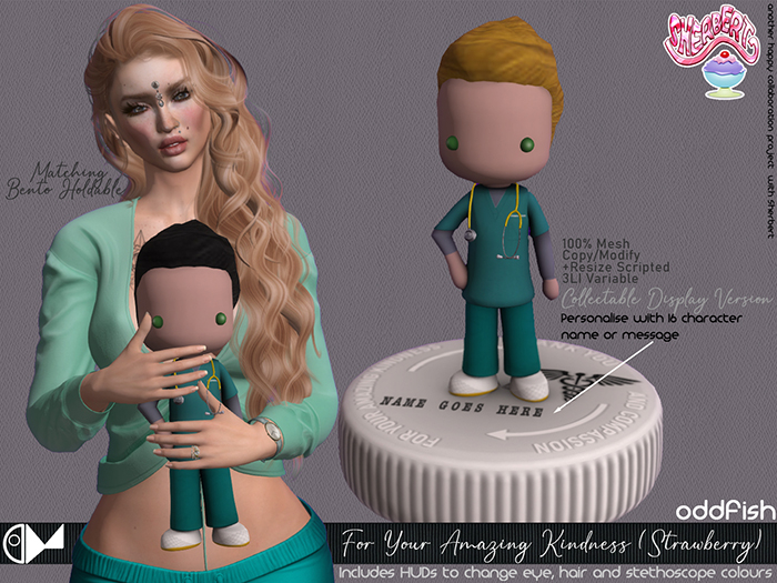 ODd - Your Amazing Kindness (SberryMGU) Doctor, Nurse Collectable/Bento Holdable