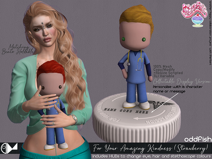 ODd - Your Amazing Kindness (SberryMBU) Doctor, Nurse Collectable/Bento Holdable