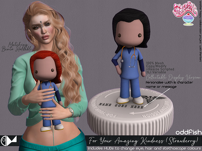 ODd - Your Amazing Kindness (SberryFBU) Doctor, Nurse Collectable/Bento Holdable