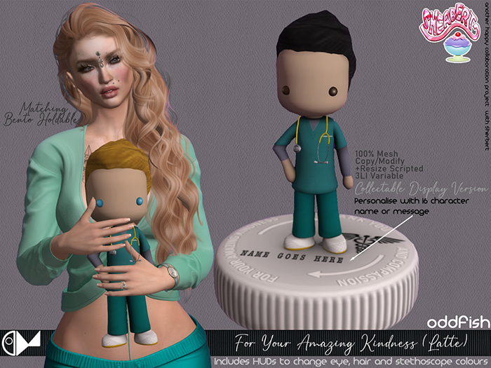 ODd - Your Amazing Kindness (LatteMGU) Doctor, Nurse Collectable/Bento Holdable