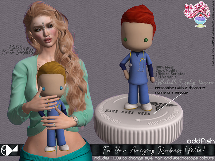 ODd - Your Amazing Kindness (LatteMBU) Doctor, Nurse Collectable/Bento Holdable