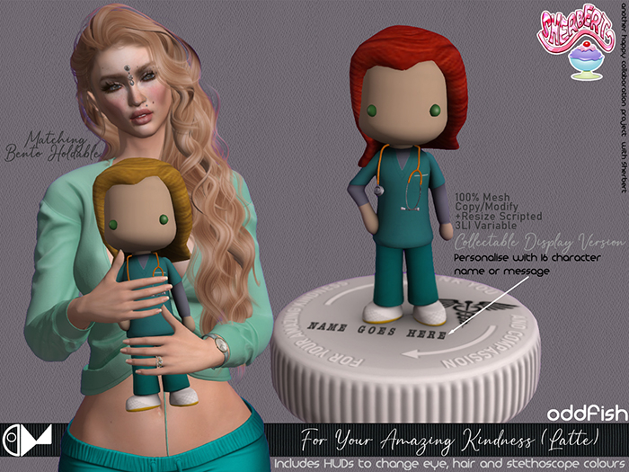 ODd - Your Amazing Kindness (LatteFGU) Doctor, Nurse Collectable/Bento Holdable