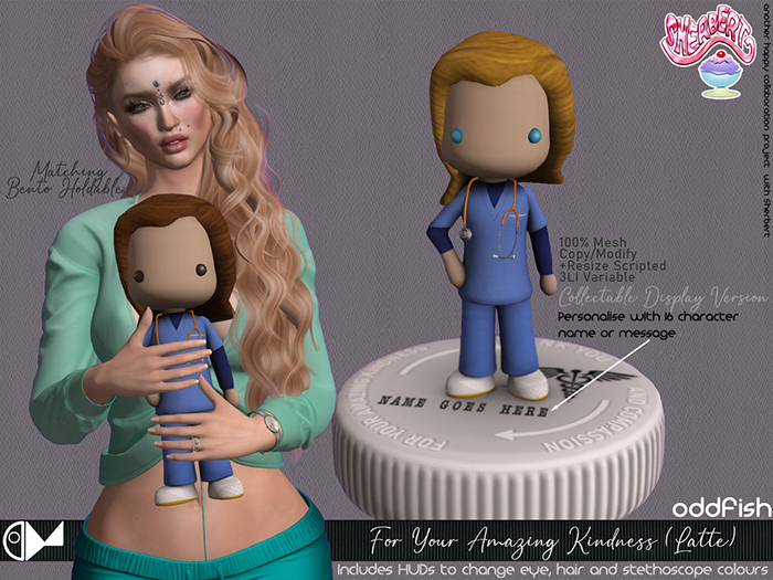 ODd - Your Amazing Kindness (LatteFBU) Doctor, Nurse Collectable/Bento Holdable