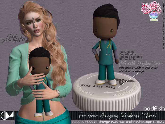 ODd - Your Amazing Kindness (ChocoMGU) Doctor, Nurse Collectable/Bento Holdable